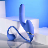 Evolved ALL IN USB Recahrgeable Triple Stimulating Vibrator Purple Rabbit Vibrators